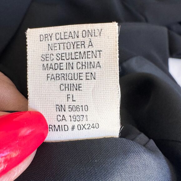 Anne Klein black blazers single breasted 2 button 12/14 - Picture 4 of 12